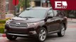 Toyota revisará en México mil 280 camionetas Highlander por falla en los cinturones de seguridad