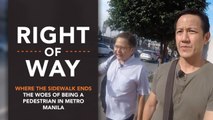 [Right of Way] Where the sidewalk ends: The woes of being a pedestrian in Metro Manila