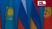 Rusia, Bielorrusia y Kazajistán suscriben acuerdo para crear la Unión Económica Euroasiática