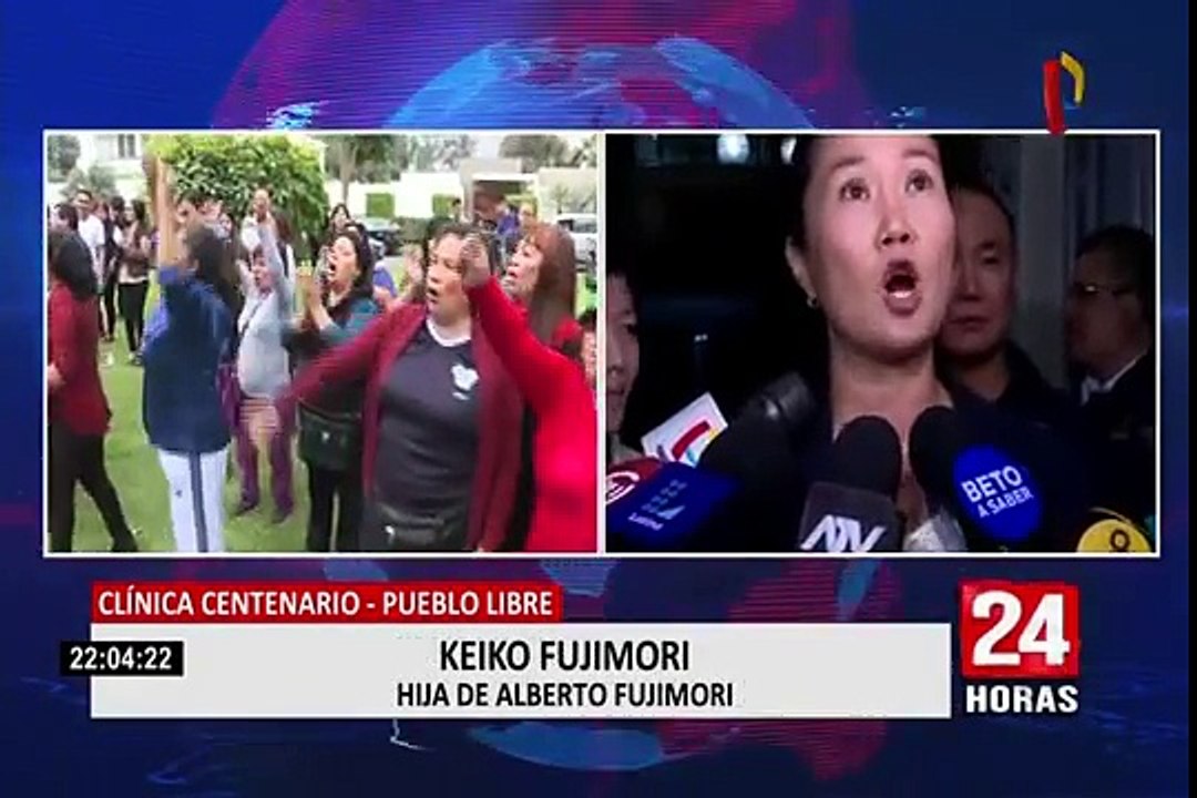 Keiko Fujimori: "Vamos a seguir dando batalla legal para recobrar la libertad de mi padre"