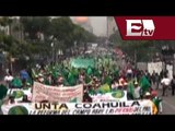 Campesinos realizan marcha y plantón en Bucareli / Titulares con Vianey Esquinca