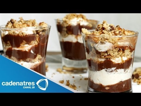 Receta de parfait doble de chocolate. Receta de parfait / Postres fáciles y rápidos