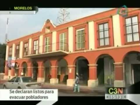 Morelos se declara listo para enfrentar actividad del popocatépetl