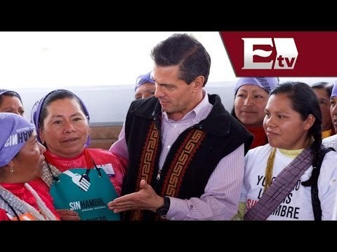 Más de 3 millones de beneficiados con la Cruzada contra el hambre / Excélsior informa