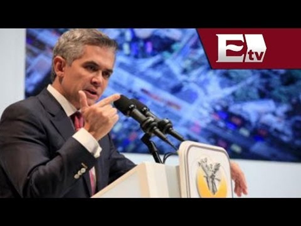 Mancera espera que la Ciudad de México sea sede de la cumbre de la OCDE / Excélsior informa