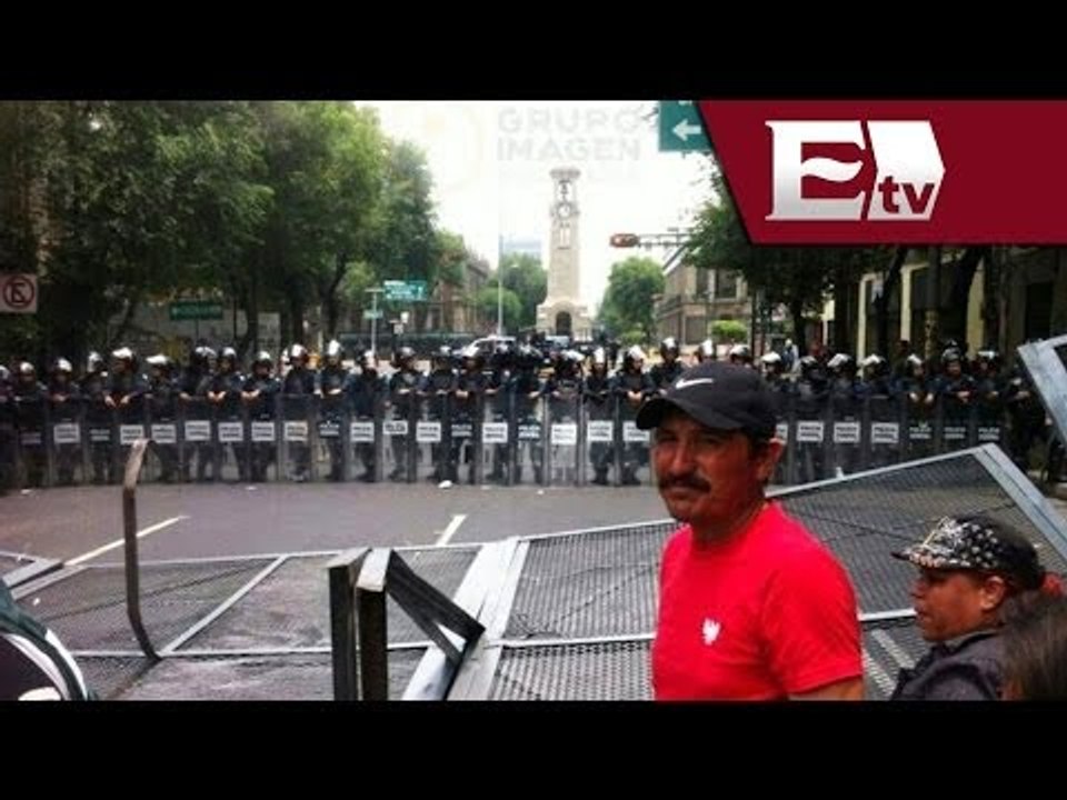 Campesinos realizan plantón permanente en Segob / Todo México