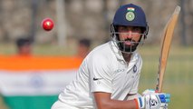 India VS West Indies 1st Test: Cheteshwar Pujara slams 19th test Fifty | वनइंडिया हिंदी