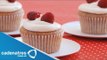 Cupcakes de frambuesa / pastelitos para el 14 de febrero