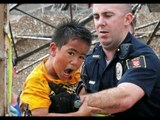 Niños lloran tras ver pasar el Tornado de Oklahoma / Tornado de Oklahoma