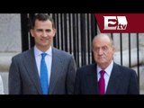 Rey Juan Carlos y Felipe de Borbón comparecen ante las cámaras  / Global