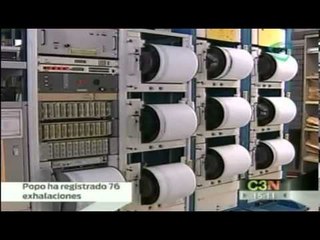 Exhalación del Popocatépetl se extiende a 2 kilómetros de altura