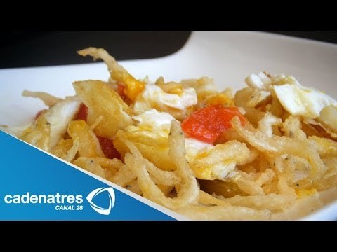 Receta de Cacerola de Papa y Pimientos con Huevo / Cacerola de Papa y Pimientos con Huevo