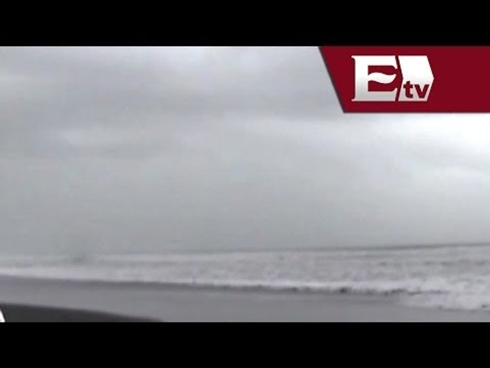 Tormenta tropical Boris se degrada a baja remanente y toca tierra en las costas de Chiapas/ Pascal