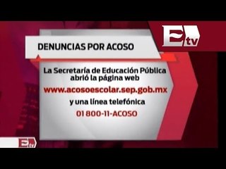 SEP habilitó página web y línea telefónica para denunciar Bullying / Excelsior en la media