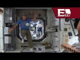 Fibre mundialista contagia a astronautas y pelotean en la Estación Espacial Internacional/ Pascal