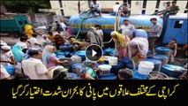 Worst water shortage persists in Karachi