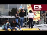 Sección 22 bloquea comercios y casetas de peaje en Oaxaca  / Nacional