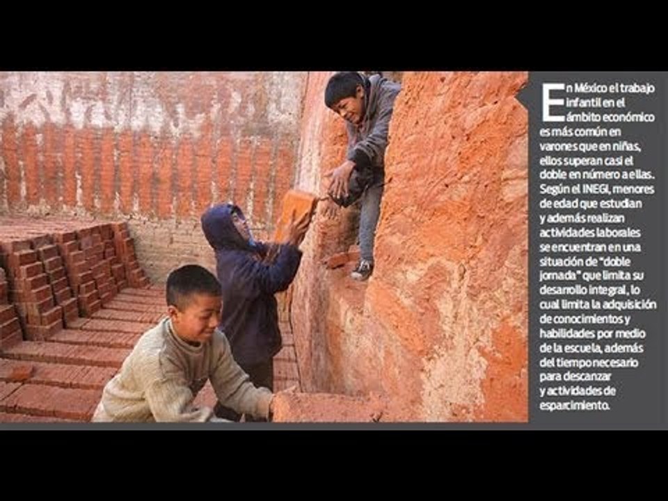 Laboran en México más de 3 millones de niñas y niños (FINANZAS)