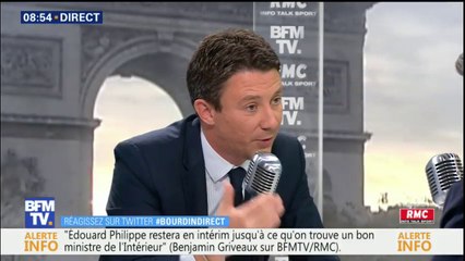 Aquarius: "C'est le rôle de l'État de garantir les frontières, de personne d'autre", estime Benjamin Griveaux