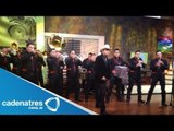 Banda Jerez de Marco Antonio Flores canta en Nuestro Día