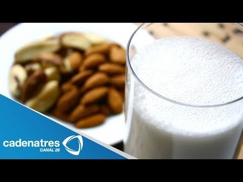 Receta para preparar leche de almendras. Leche de almendras / ¿Cómo hacer leche?