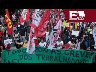 Empleados de aeropuertos en Río de Janeiro declaran paro de 24 horas / Global