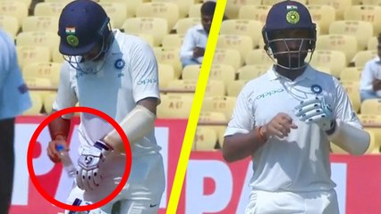 INDvsWI 1st Test: Cheteshwar Pujara carries Water bottle in his Pocket|वनइंडिया हिंदी