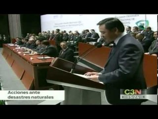 Download Video: Osorio Chong quiere aumentar capacidades de reconstrucción en situaciones de desastres