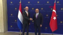 Dışişleri Bakanı Çavuşoğlu, Hollandalı Mevkidaşlı Stef Blok ile Görüştü