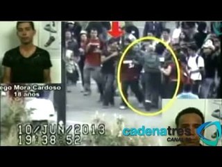 PGJDF identifica a los 7 anarquistas detenidos en la marcha del Halconazo