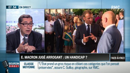 Brunet & Neumann : Emmanuel Macron jugé arrogant, est-ce un handicap ? - 04/10