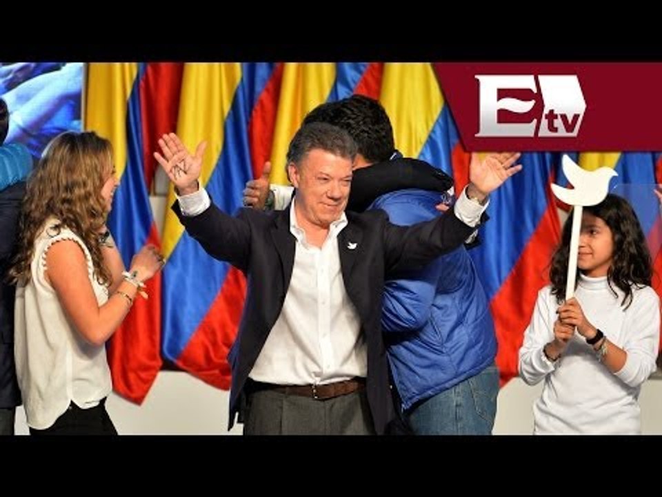 Juan Manuel Santos gana reelección en Colombia y promete paz con las FARC/ Global
