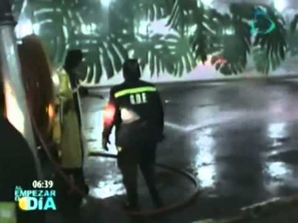 Inundaciones y encharcamientos en el DF por llu...