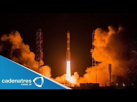 Impactante explosión del un cohete Ruso Proton (VIDEO) / explosion of Russian Proton rocket