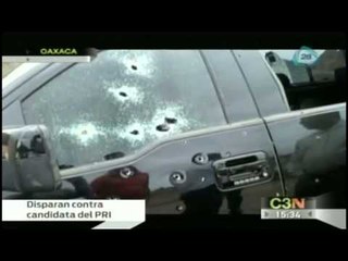 Sufre atentado candidata del PRI a diputada en Oaxaca