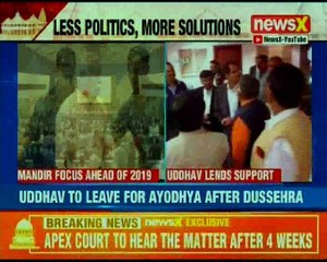 Uddhav Thackeray announces 'Chalo Ayodhya'; to leave for Ayodhya after Dussehra