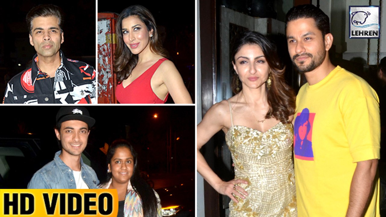 Bollywood Celebs At Soha Ali Khan's 40th Birthd...