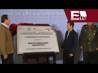 Peña Nieto: el gobierno federal se mantiene firme contra el crimen organizado/ Pascal