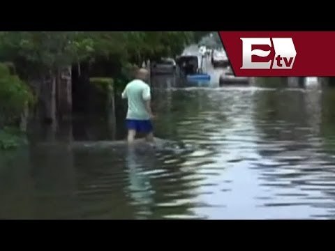 Permanecen inundadas varias colonias de Nezahualcóyotl debido a las fuertes lluvias/ Comunidad