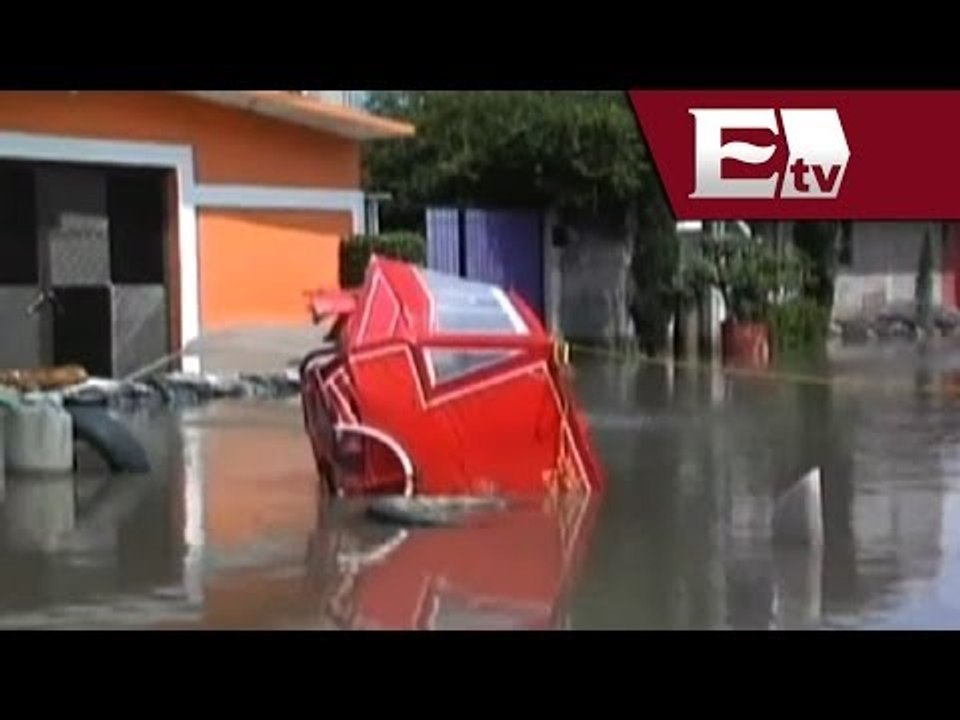 Fuertes lluvias afectan los municipios mexiquenses de Ixtapaluca y Chalco/ Pascal