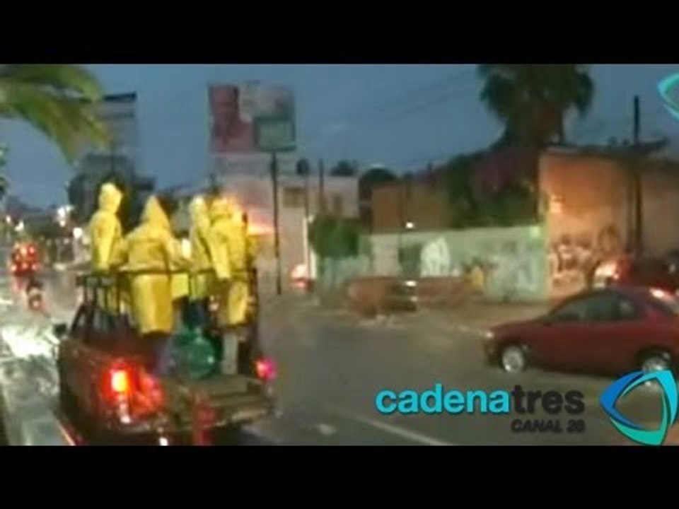 Tormenta Barry deja dos muertos por su paso en Oaxaca