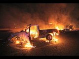 Pipa choca con 10 vehículos y explota en autopista siglo 21