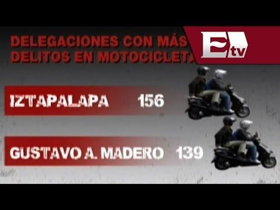 Motocicletas y motonetas son el vehículo preferido de los delincuentes / Vianey Esquinca