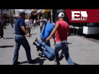 Golpeados en Chihuahua fotógrafo y reportero / Vianey Esquinca