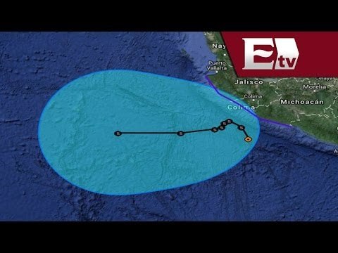 Tormenta tropical 'Elida' causa alerta naranja en Michoacán, Colima y Jalisco / Excélsior informa