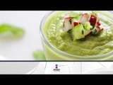 Receta de gazpacho cremoso verde. Receta de gazpacho / Gazpacho cremoso verde