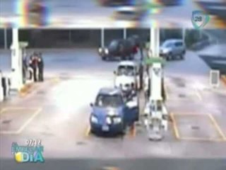 Mujer inocente es atropellada en gasolinera de Morelos por supuesto secuestro  (VIDEO)