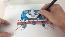How to Draw Thomas & Friends with Smart Sketcher || Keith's Toy Box