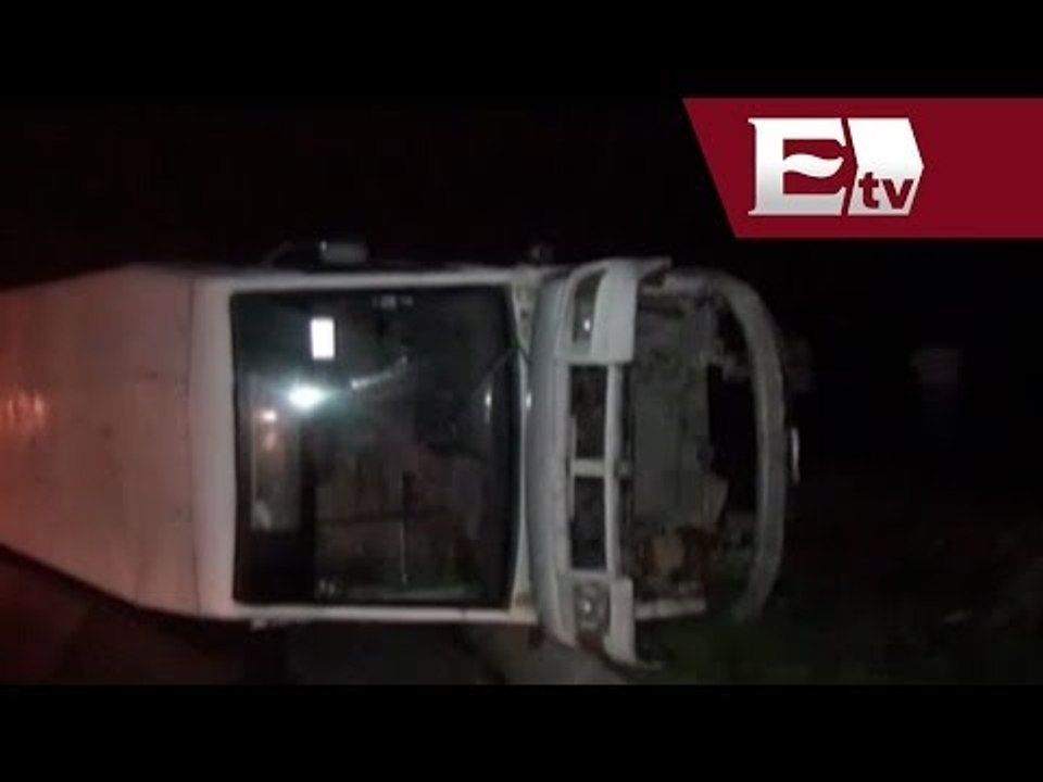 Registran doble accidente carretero en Aguascalientes  / Todo México