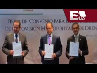 Edomex, DF y Conagua se coordinan frente a lluvias / Vianey Esquinca